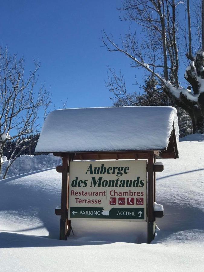 Auberge Des Montauds - Hotel & Restaurant Villard-de-Lans Exterior foto